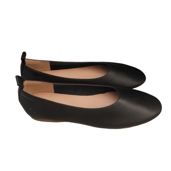 Quince Black Glove Ballet Flats S 9 - Picture 4 of 16